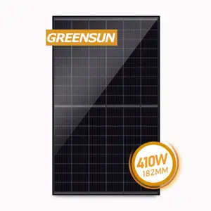 Pv 모듈 410W 420W 태양 전지 패널 400W 모든 블랙 태양 광 전지 패널 계층 1 브랜드 Greensun