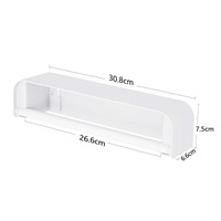 Porte-serviettes en papier magnétique G2, sans perçage, double fixation, stable, robuste, ABS, installation facile pour la cuisine, le réfrigérateur, le mur, l'armoire, l'organisation