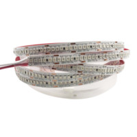 Bande lumineuse LED de haute qualité SMD2835 DC12V 24V 240led/m 10mm 18w 5m/10m/rouleau 3000k 4000k 6500k Blanc Dimmable Flexible