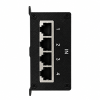 Gigabit SPD RJ45 en alliage d'aluminium certifié CE, option de montage mural, 1000 Mbps, performance stable, protection intégrée 8 lignes, compact