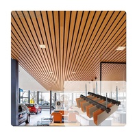 Panel de Techo de Aluminio de Bajo Costo, Diseño de Techo Falso para Oficina, Salón, Restaurante