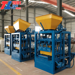 Macchina Semi-Automatica per la Produzione di Blocchi di Cemento 4-35A, Macchinario per Mattoni Forati e Pavimentazione in Vendita - Product Image 5