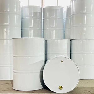 Fût en acier de 209 litres avec tête serrée et couvercle fermé, capacité de 55 gallons - Product Image 1