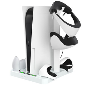 Base de Carga de Alta Calidad para Control de <span class=keywords><strong>PS5</strong></span>, con Ventilador de Refrigeración y Disco de Enfriamiento - Product Image 1