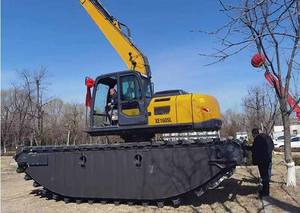 <span class=keywords><strong>Mini</strong></span> Escavadora Chinesa XE160SL Escavadora de Dragagem de 16 Toneladas Escavadora Anfíbia com Capacidade de Balde de 0,6m³ - Product Image 6