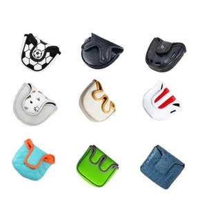 <span class=keywords><strong>Couvre</strong></span>-chef en cuir véritable PU avec logo brodé personnalisé Egret <span class=keywords><strong>Couvre</strong></span>-chef <span class=keywords><strong>de</strong></span> club <span class=keywords><strong>de</strong></span> <span class=keywords><strong>golf</strong></span> - Product Image 5