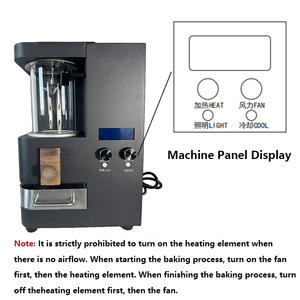 Torréfacteur <span class=keywords><strong>à</strong></span> air chaud portable 300g, nouveau torréfacteur <span class=keywords><strong>à</strong></span> <span class=keywords><strong>café</strong></span> commercial, torréfacteur électrique 220V, puissance de chauffage 3300W - Product Image 2