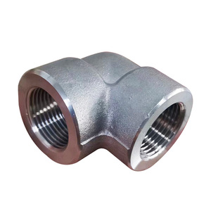 Coude en acier inoxydable Longben, fileté NPT BSPT, 10-114 DN6-100 ASME B16.11, résistant à haute pression, sans soudure - Product Image 1