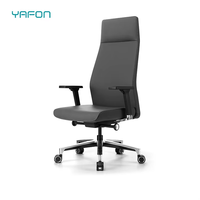 Chaise de bureau de direction de luxe moderne tissu à mi-dossier cuir PU pivotant rotatif massage maille design confortable mousse PP