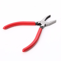 Poignée en plastique à poignée souple Outils de serrage du verre Coupe-verre en acier au carbone et pince pour sertissage OEM personnalisable