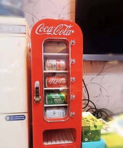 Mini nevera de refrigeración Vintage de 220V, refrigerador <span class=keywords><strong>Retro</strong></span> de 12V para oficina, casa de campo, Enfriador de coque de dieta de temperatura única, Sprite 1st MOQ - Product Image 1