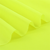 Tissu satiné imitation acétate pour femmes, poids moyen, 100% polyester, élasthanne, respirant et antistatique, tissé, motif teint