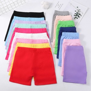 All'ingrosso estate per bambini in tinta unita <span class=keywords><strong>pantaloncini</strong></span> da motociclista di sicurezza da palestra Sport da corsa pantaloni da Yoga da ciclismo per bambini <span class=keywords><strong>pantaloncini</strong></span> da motociclista - Product Image 3