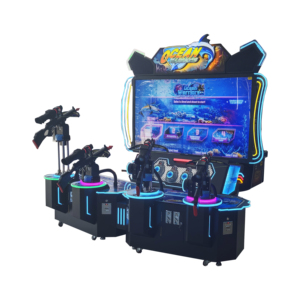Ocean Warriors AR Monocular, Máquina de Juego de Disparos Submarinos Inmersivos con Realidad Aumentada, Equipo de Arcade para 4 Jugadores en Venta - Product Image 3
