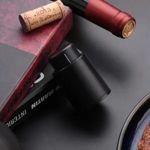 Wine Bottle Stopper Vacuum With Time Scale Stoppers Reusable Wine Preserver Keep Wine Fresh