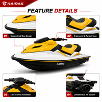 1000cc Jet-Ski Persönliches Wasserfahrzeug 2-Sitzer Wasserscooter 50km/h Geschwindigkeit Benzinbetriebenes Wassermotorrad