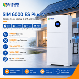 Inverter Ibrido Off-Grid CHASUN 6kW SIM 6000 ES Plus-V, Ingresso FV 8000W, <span class=keywords><strong>2</strong></span> MPPT, 12000VA di Picco, Efficienza 93%, 6 in Parallelo, WiFi - Product Image 4