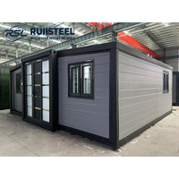 Maison conteneur compacte RUIISTEEL 20 pieds : Conception pour une vie en petit espace
