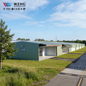 Hangar de Aviones con Estructura de Acero Impermeable de Gran Envergadura para Aeronaves Grandes - Product Image 1