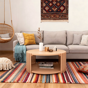 Modern Eco-Friendly Wooden Coffee <b>Table</b> for Living Room & Bedroom Home Furniture wholesale price - Product Image 2