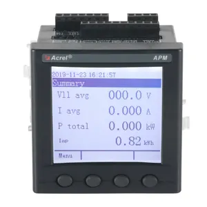 Acrel-multímetro Digital de alta calidad APM830 AC, medidor inteligente multifunción SD TF, vatímetro, 3P3L, 3P4L, Analizador de potencia de Red Eléctrica