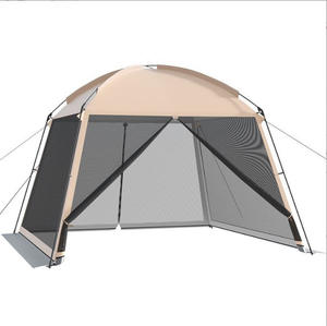 Familia gran espacio malla de protección solar UV dosel a prueba de techo Gazebo mosquitera playa <span class=keywords><strong>toldo</strong></span> al aire libre tiendas de campaña transpirables - Product Image 1