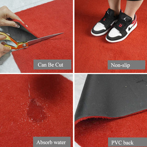 Thảm đỏ cho đám cưới, sân khấu, sự kiện thương mại, thảm bán chạy, thảm đỏ đám cưới ngoài trời, thảm đỏ khách sạn, mặt sau chống trơn trượt - Product Image 5