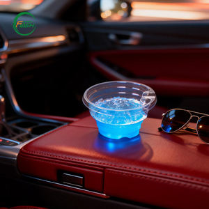Cendriers de voiture jetables en plastique anti-odeur avec gel éteignoir de <span class=keywords><strong>fumée</strong></span> pour les longs trajets et l'usage quotidien - Product Image 3
