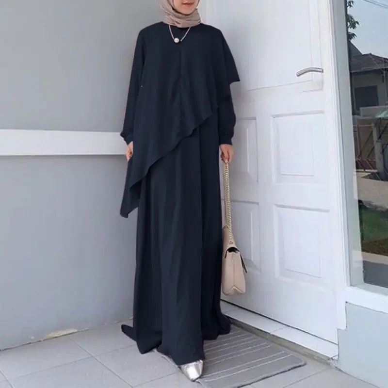 Abito personalizzato Hijab abbigliamento islamico donna abbigliamento musulmano Abaya prezzo all'ingrosso