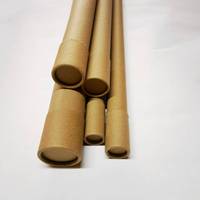 Tube en carton de protection haute résistance pour affiches, idéal pour l'expédition