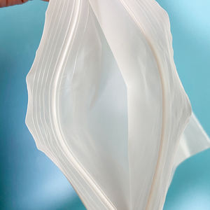 Cremallera biodegradable personalizada Pla Congelador Cremallera Libre de BPA Compostable Plástico Almacenamiento de alimentos Zip Lock Ziplock Bolsas - Product Image 4