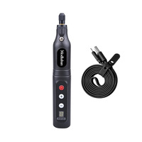 Mini-meuleuse sans fil 3,7 V 2000 mAh à 5 vitesses variables, ensemble d'outils rotatifs, batterie rechargeable, kit d'accessoires 42 pièces, disques de ponçage