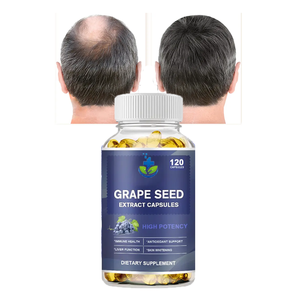 Private Label Trauben kernöl Extrakt <span class=keywords><strong>Softgel</strong></span> Kapseln 500mg Antioxidans Trauben kernöl <span class=keywords><strong>Softgel</strong></span> für Haut Jugend und Schönheit - Product Image 5