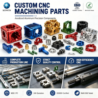 Fabricant CNC sur mesure, usinage de précision de haute qualité, acier inoxydable, anodisation, poinçonnage de tôles d'aluminium, usinage CNC, service de fraisage