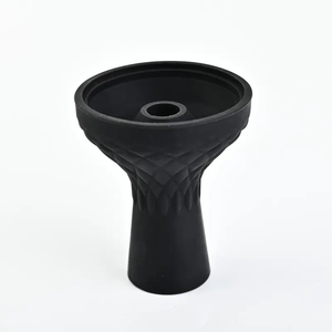 Fornello in Silicone a Foro Singolo per Shisha Chicha, Supporto per Carbone Hookah con Testa in Metallo, Accessori per Narghilè con Scatola - Product Image 3