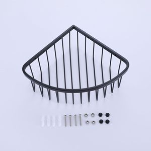 رف حمام الأسود رف زاوية الفولاذ المقاوم للصدأ دش تخزين قوس الرف - Product Image 5