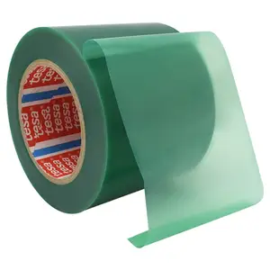 TESA 51136 0.105mm car green transparent acrylic adhesive painting PE film masking protect tape for Surface protection