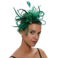 Serre-têtes de luxe colorés à plumes, nœuds fantaisie, fascinateurs, pinces banane, accessoires de coiffure élégants pour femmes