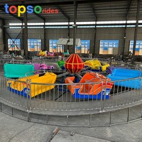 Manèges de fête foraine à thème extérieur, jeux populaires Thunder Beats Music Express, capacité 24/36 personnes, puissance 8 kW, à vendre