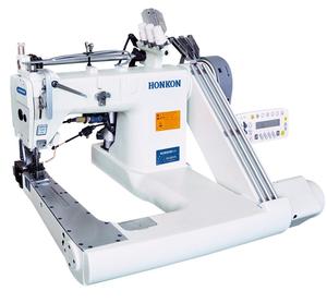 HK-928 macchina per cucire a triplo ago a guida diretta spessore per cucire 3200spm 11-14 # nuovo punto catena Feed-Off-The-Arm - Product Image 1