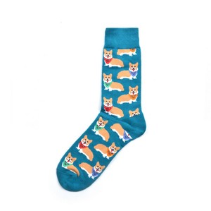 SOXTOWN venta al por mayor personalizado Calze Maschili color vivo lindo tejido tripulación acogedor cómodo vestido Unisex calcetines de animales - Product Image 2