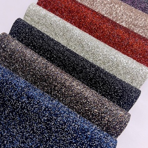 Tissu en similicuir PU brillant et pailleté en gros pour chaussures, sacs, artisanat et décoration intérieure - Product Image 1
