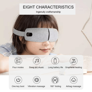 Gafas de Masaje Inteligentes para el Cuidado de los Ojos, Suministro de Fábrica, Productos para la Circulación y la Relajación ST-204, Masajeador de Ojos ST-204 - Product Image 5