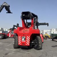 Chariot élévateur à fourche Kalmar d'occasion de 45 tonnes avec moteur et boîte de vitesses, modèles DRD450/DRF450/DRT450/DRU450
