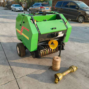 Presse à balles agricole à quatre roues <span class=keywords><strong>pour</strong></span> la collecte de pailles de maïs, broyeur de petites pailles, <span class=keywords><strong>pour</strong></span> la vente en gros et au détail - Product Image 4