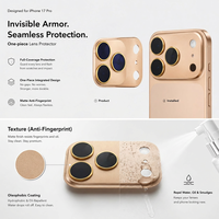 Protecteur d'objectif d'appareil photo magnétique avancé, verre optique ultra-HD, revêtement nano à 28 couches, anneau de filtre d'objectif magnétique pour 17 Pro