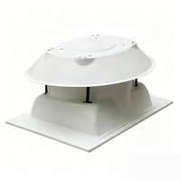 1460 #   Ventilateurs extracteurs résistants à la corrosion chimique et imperméables pour entrepôts industriels en FRP, à montage sur toit
