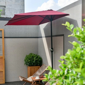 <span class=keywords><strong>Demi</strong></span>-parapluie d'extérieur étanche pour jardin <span class=keywords><strong>Parasol</strong></span> rectangulaire de <span class=keywords><strong>balcon</strong></span> <span class=keywords><strong>Parasol</strong></span> pare-soleil pour décrochage latéral mural Support de montage mural - Product Image 5