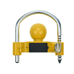 ตัวล็อคกันขโมยรูปตัวยู อลูมิเนียมอัลลอย สีเหลือง สำหรับรถพ่วง รุ่นปรับปรุง CB-11014 - Product Image 3