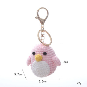 Giocattoli Amigurumi all'Uncinetto, Peluche a Forma di Pinguino, Portachiavi, Bambole Amigurumi, Giocattoli Kawaii, Ciondoli per Borse - Product Image 2